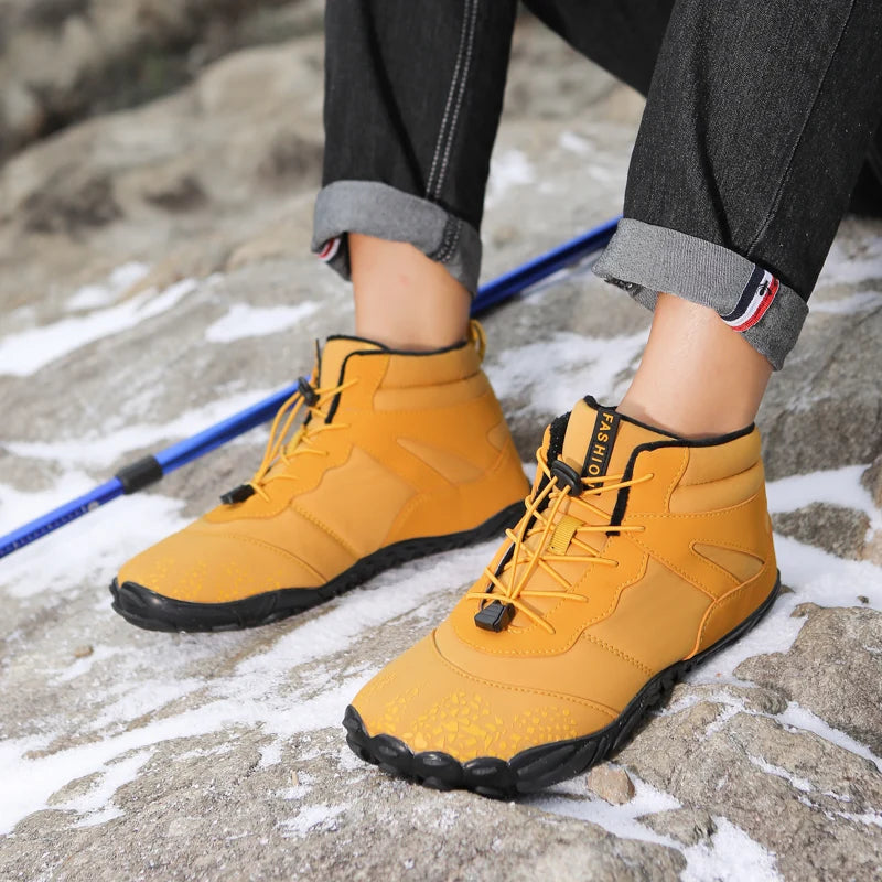 Aura - Non-slip & Waterproof Winter Barefoot Boots (Unisex)