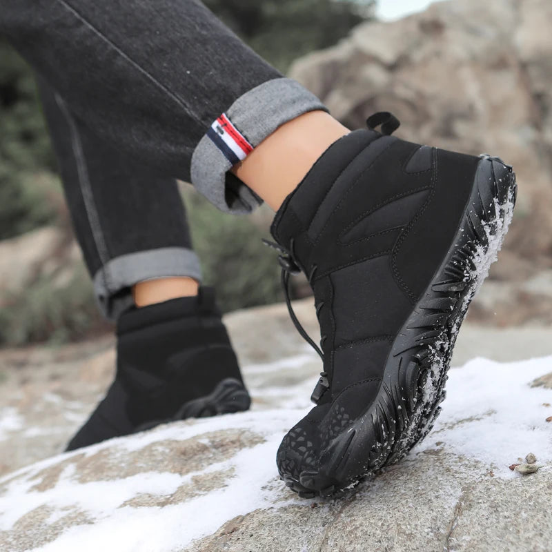 Aura - Non-slip & Waterproof Winter Barefoot Boots (Unisex)