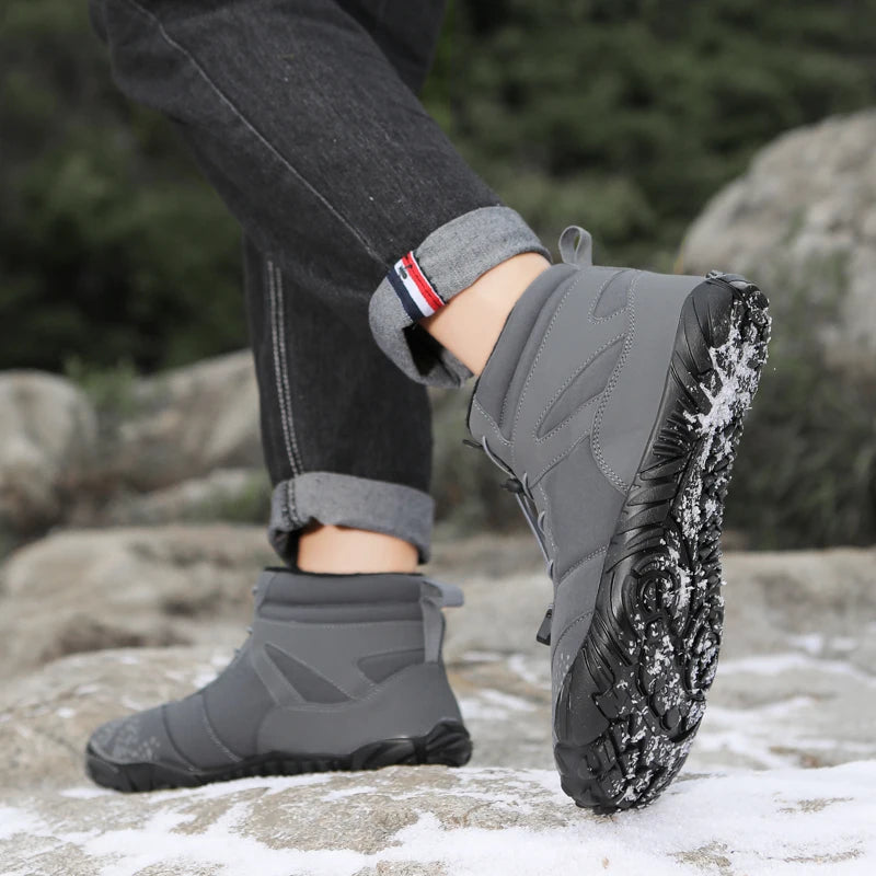 Aura - Non-slip & Waterproof Winter Barefoot Boots (Unisex)