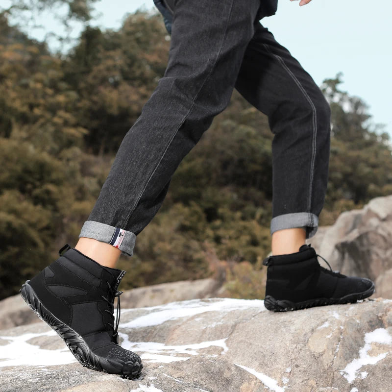 Aura - Non-slip & Waterproof Winter Barefoot Boots (Unisex)