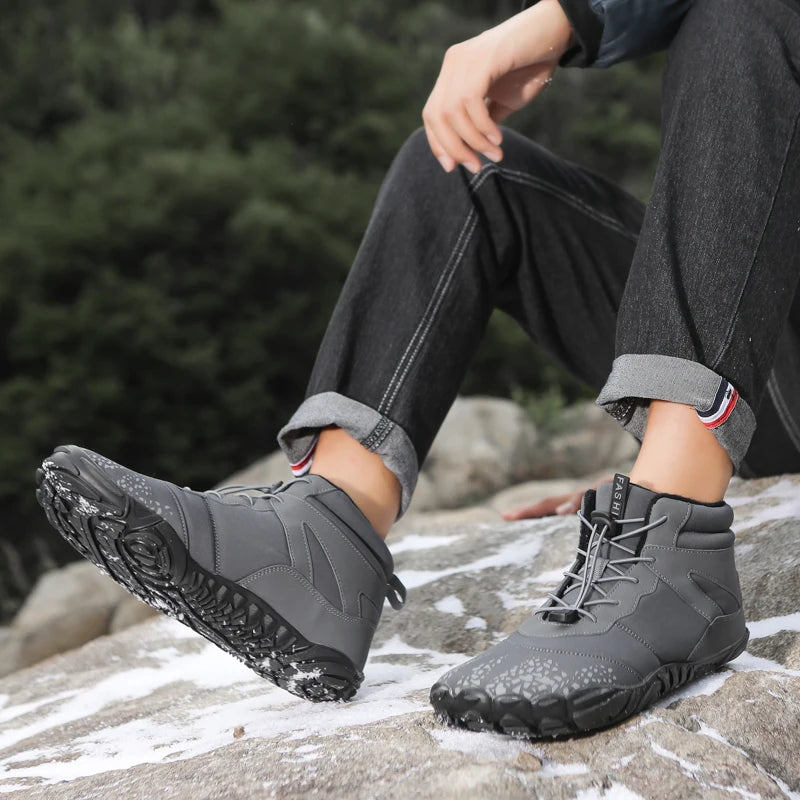 Aura - Non-slip & Waterproof Winter Barefoot Boots (Unisex)